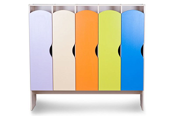 Шкафчик детский пятисекционный