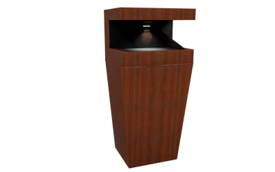 Напольная 3D пирамида с тремя проекциями