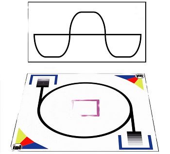 Комплект полей для соревнований роботов