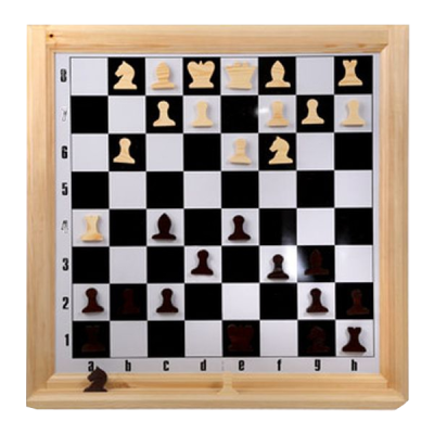 Шахматы демонстрационные настенные, 81х81 см