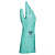 Перчатки нитриловые MAPA Ultranitril 493, хлопчатобумажное напыление, размер 10 (XL), зеленые