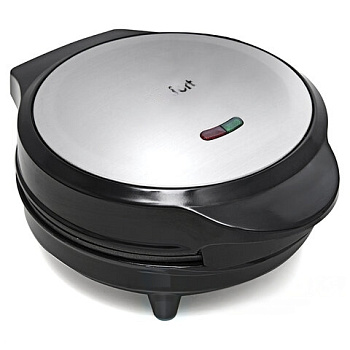 Электровафельница для тонких вафель KITFORT КТ-1617, 640 Вт, черная