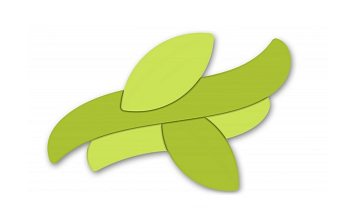 Настенная декорация Ветка с листьями