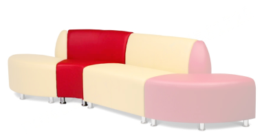 Секция угловая Грасиан У45 (900х700х750 мм)