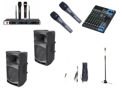 Комплект акустической системы (зал до 50 человек)