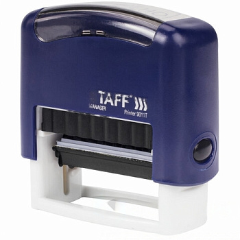 Штамп стандартный STAFF "ОПЛАЧЕНО", оттиск 38х14 мм, "Printer 9011T", 237421