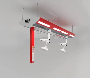 Потолочная система электроснабжения для кабинетов Технологии