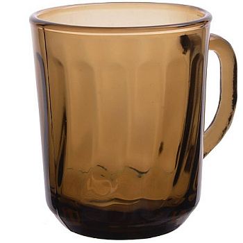 Кружка коричневое стекло 250 мл