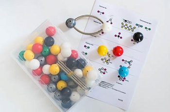 Набор атомов для составления моделей молекул (лабораторный)