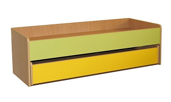 Кровать детская выкатная (двухъярусная)