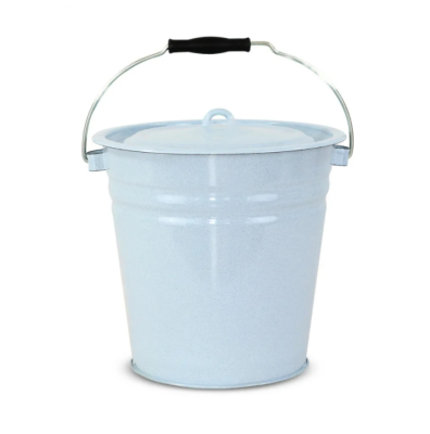 Ведро эмалированное с крышкой (12 л)