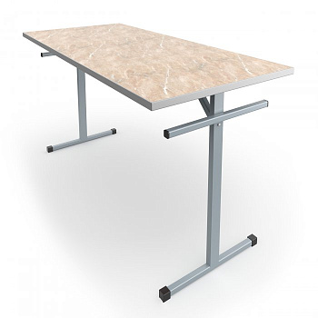 Стол обеденный под скамью (пласт. покр.) 1200х600х760мм