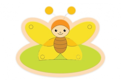 Настенная декорация Бабочка