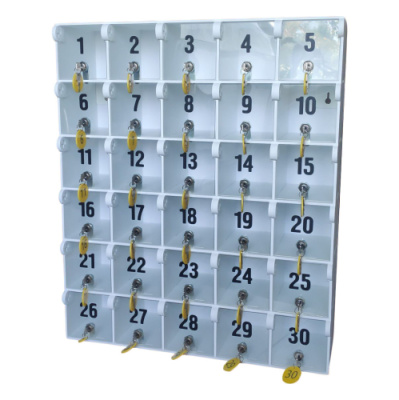 Шкаф пластиковый для хранения 30 мобильных телефонов