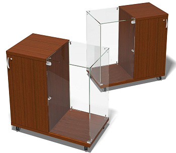 Витрина демонстрационная 9/90R3, серия альпина