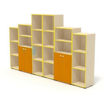 Стенка для игрушек, 2960х370х1770 мм