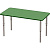Стол детский регулируемый ПРЯМОУГОЛЬНИК ЛДСП 1100х550х400-580 мм (0-3 р. гр.)