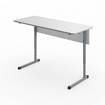 Стол ученический Комфорт 2-местный регулируемый (ЛДСП) 3-7г.р. закр.