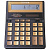 Калькулятор настольный CITIZEN SDC-888TIIGE (203х158 мм), 12 разрядов, двойное питание, ЗОЛОТОЙ