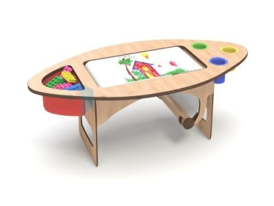 Уголок для детского творчества, 1300х600х550 мм