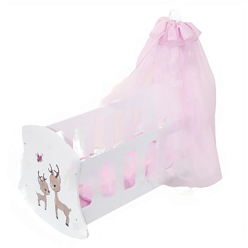 Люлька с балдахином серии "Мимими", "Крошка Зуи" Мини