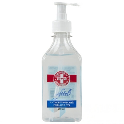 Антисептик-гель для рук спиртосодержащий (68%) 250мл LAFITEL (Лафитель), Алоэ, 095-006