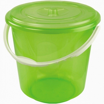 Ведро с крышкой пластиковое пищевое 5 л