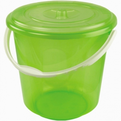Ведро с крышкой пластиковое пищевое 5 л