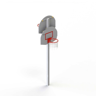 Стойка баскетбольная (комбинированная, оцинкованная)