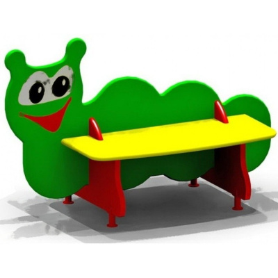 Скамейка Гусеница