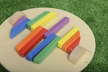 Тактильно-развивающая игрушка Трещотка