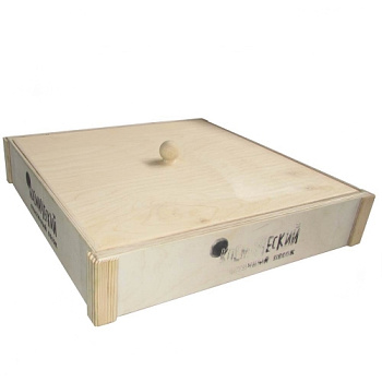 Песочница настольная с крышкой и песком