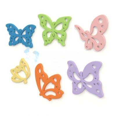 Набор настенных декораций Бабочки (6 шт.)