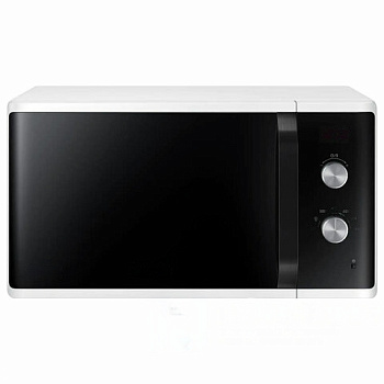 Микроволновая печь SAMSUNG MS23K3614AW/BW, объем 23 л, мощность 800 Вт, механическое управление, белая