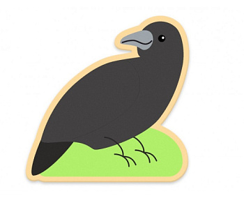 Настенная декорация Ворон