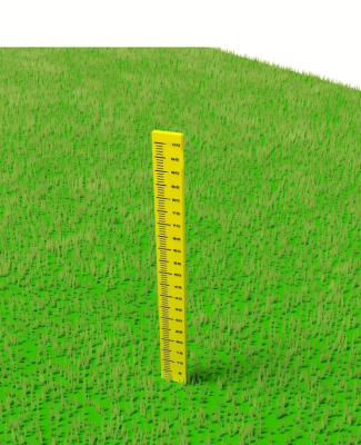 Прибор уличный Линейка для измерения снежного покрова