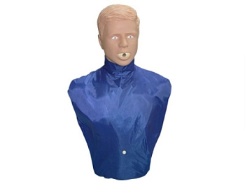 Тренажер-манекен для отработки приемов удаления инородного тела из верхних дыхательных путей