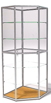 Витрина демонстрационная ВДА-02/07у1, серия еврошоп