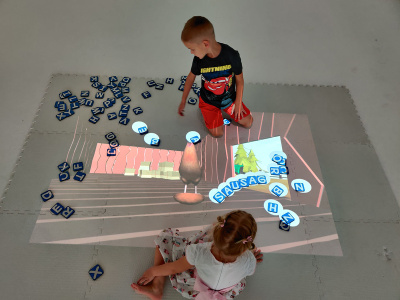 Интерактивный пол RonBox