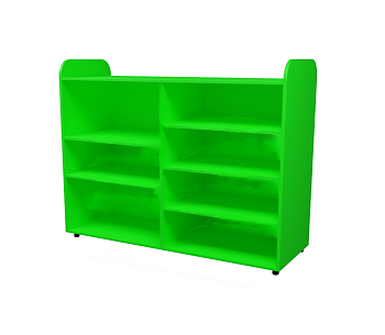 Стеллаж для зонирования, 7 ячеек