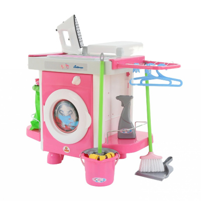 Игровой комплекс с аксессуарами для уборки