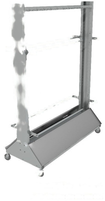 Стеллаж для хранения лыж (мобильный)