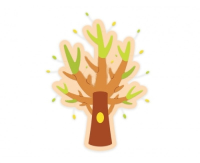 Настенная декорация Ветвистое дерево