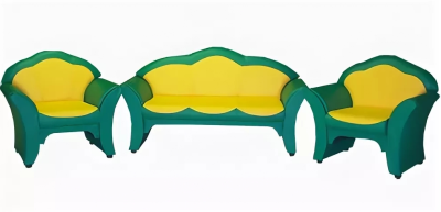 Комплект детской мягкой мебели Ракушка