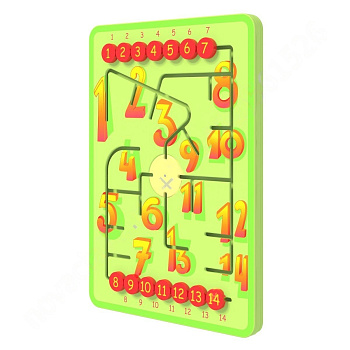 Панель детская игровая дидактическая Цифры