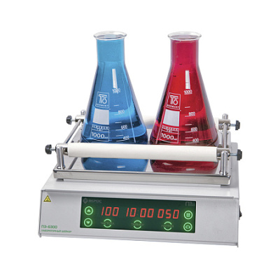 Шейкер лабораторный двухместный с нагревом