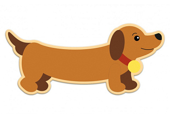 Настенная декорация Собака