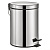 Ведро-контейнер для мусора (урна) с педалью LAIMA "Classic", 3 л, зеркальное, нержавеющая сталь, со съемным внутренним ведром, 604942