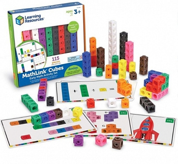 Игровой набор Соединяющиеся кубики с карточками (от 3-х лет)