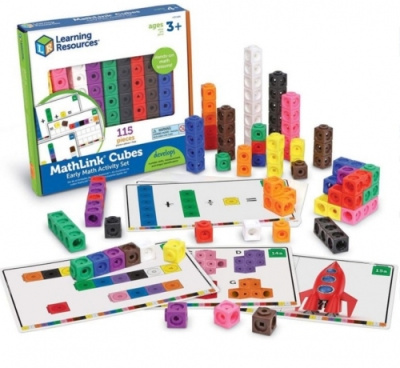 Игровой набор Соединяющиеся кубики с карточками (от 3-х лет)